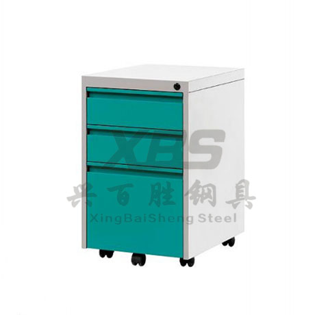 深圳钢制活动柜   厂家,新(xīn)款 直槽三抽活动柜