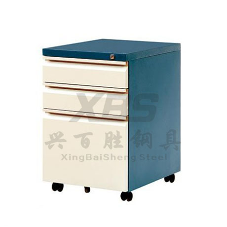 深圳钢制活动柜   厂家,新(xīn)款 斜槽三抽活动柜