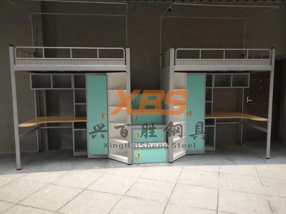 深圳新(xīn)款宿舍公寓铁床厂家,新(xīn)款公寓床 支持订做
